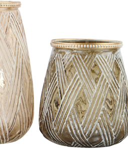 1585 WINDLICHTER/VASEN FÈS S/3